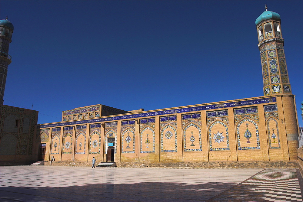 The Friday Mosque or Masjet-eJam, built in the year 1200 by the Ghorid Sultan Ghiyasyddin on the site of an earlier 10th century mosque, Herat, Herat Province, Afghanistan, Asia