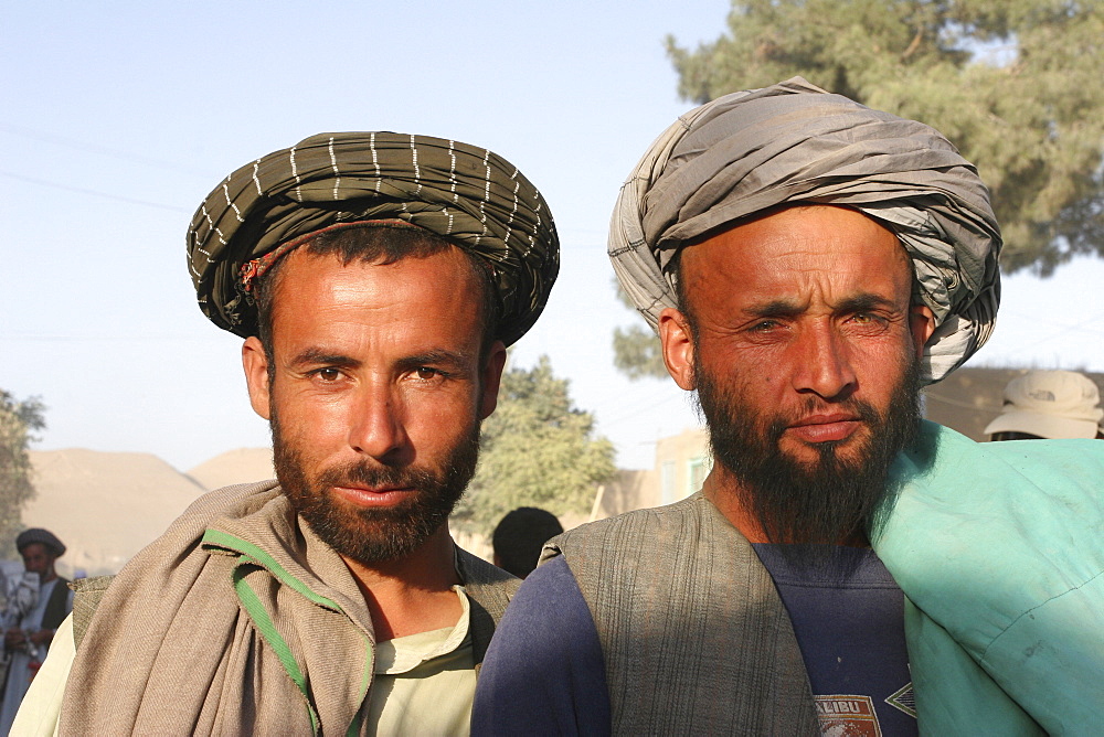 Local men, Maimana, Faryab Province, Afghanistan, Asia