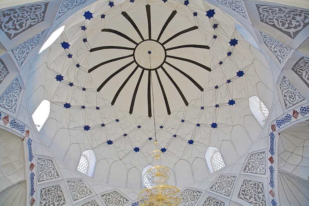 Bolo Gauz Mosque, the Emirs official place of worship, Bukara, Uzbekistan, Central Asia, Asia