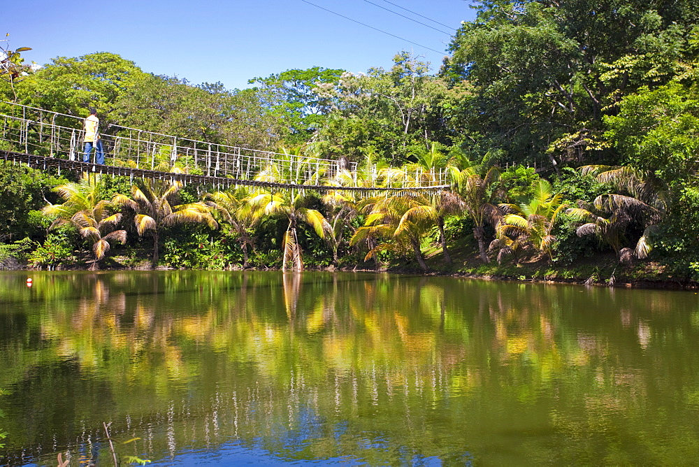 Gumba Limba Park, Roatan, Bay Islands, Honduras, Central America