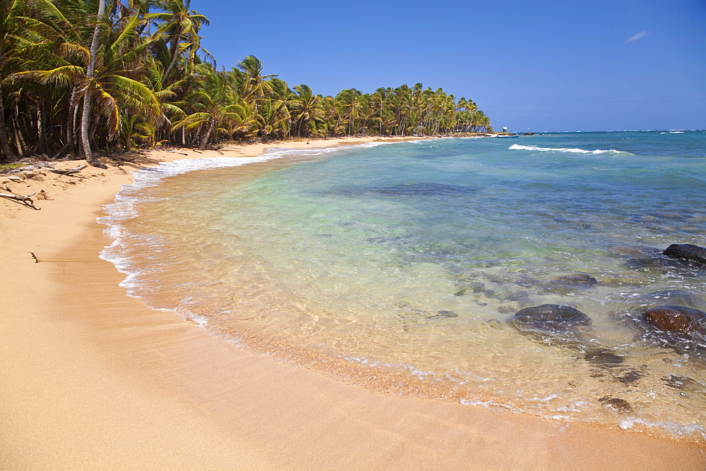 Beach near Garret Point, Little Corn Island, Corn Islands, Nicaragua, Central America