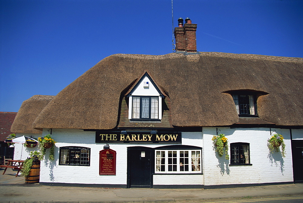 The Barley Mow pub, Oxfordshire, England, United Kingdom, Europe