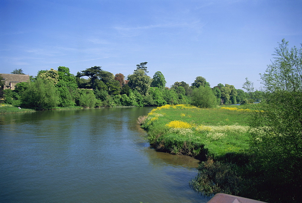 River Thames, Clifton Hampden, Oxfordshire, England, United Kingdom, Europe