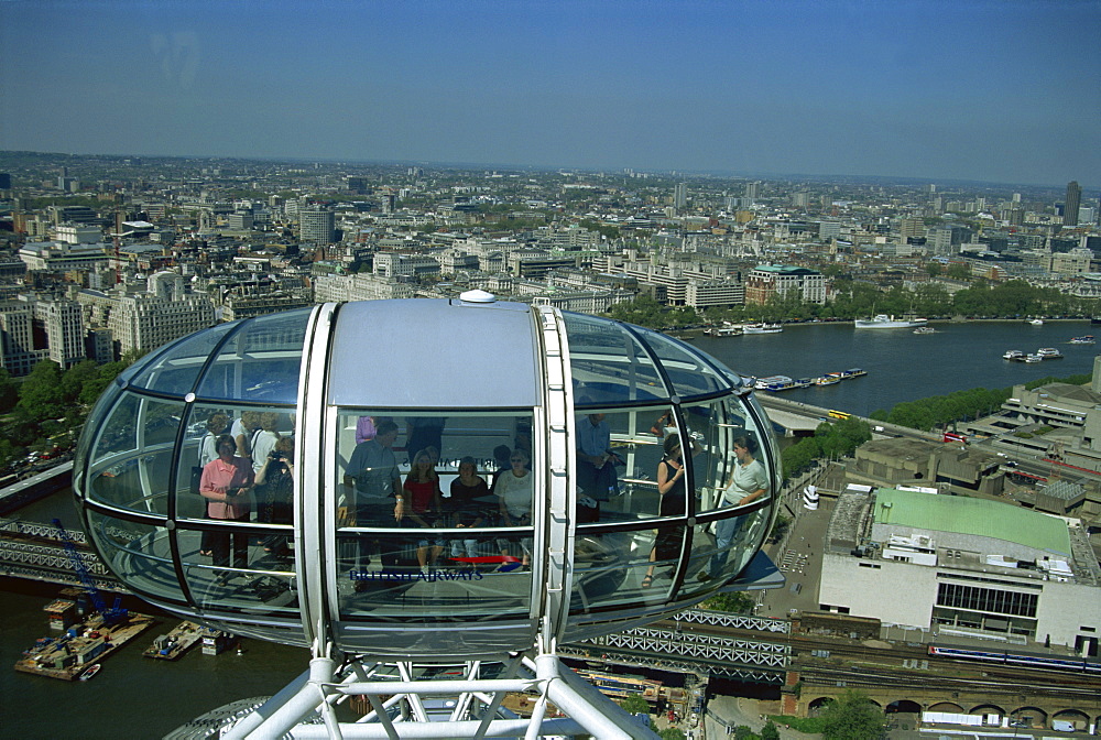 London Eye (Millennium Wheel), London, England, United Kingdom, Europe