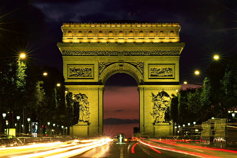 Arc de Triomphe, Paris, France, Europe