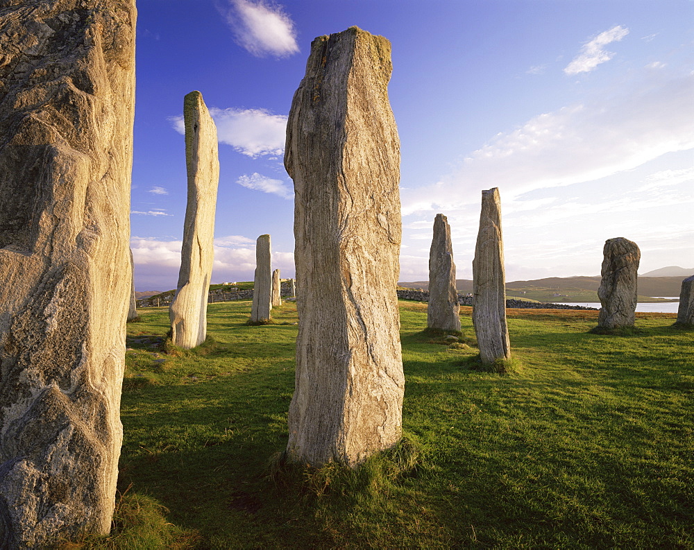 Standing stones of Callanish, Isle of Lewis, Outer Hebrides, Scotland, United Kingdom, Europe