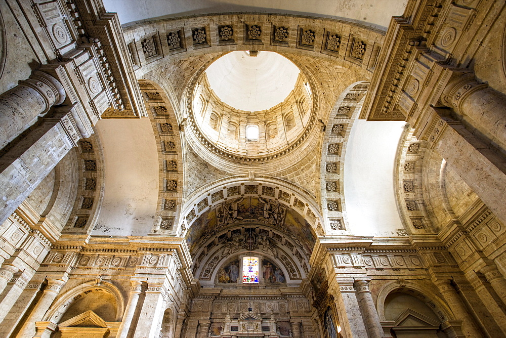 Interior of the church of San Biagio, Montepulciuano, Tuscany, Italy, Europe