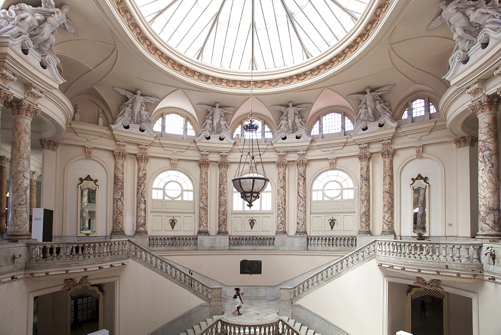 Interior of Teatro Nacional (National Theatre), Havana, Cuba, West Indies, Central America 