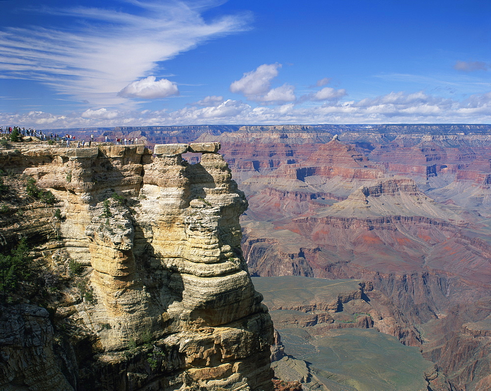 The Grand Canyon seen from the North Rim, UNESCO World Heritage Site, Arizona, United States of America, North America