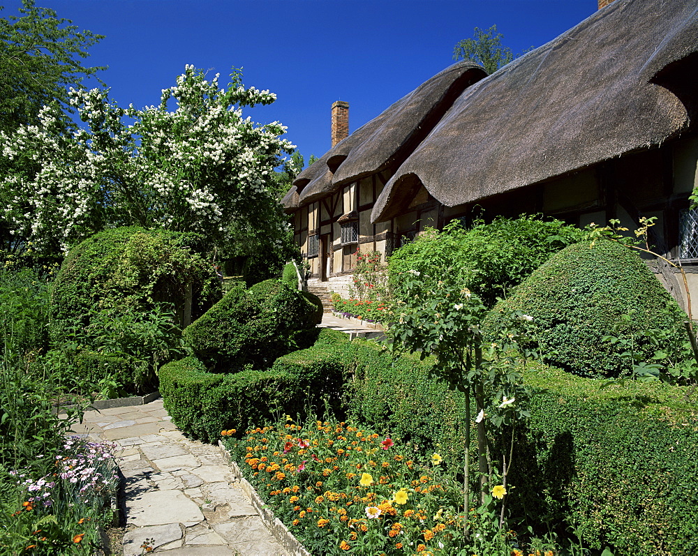 Anne Hathaway's cottage, Shottery, Stratford-upon-Avon, Warwickshire, England, United Kingdom, Europe