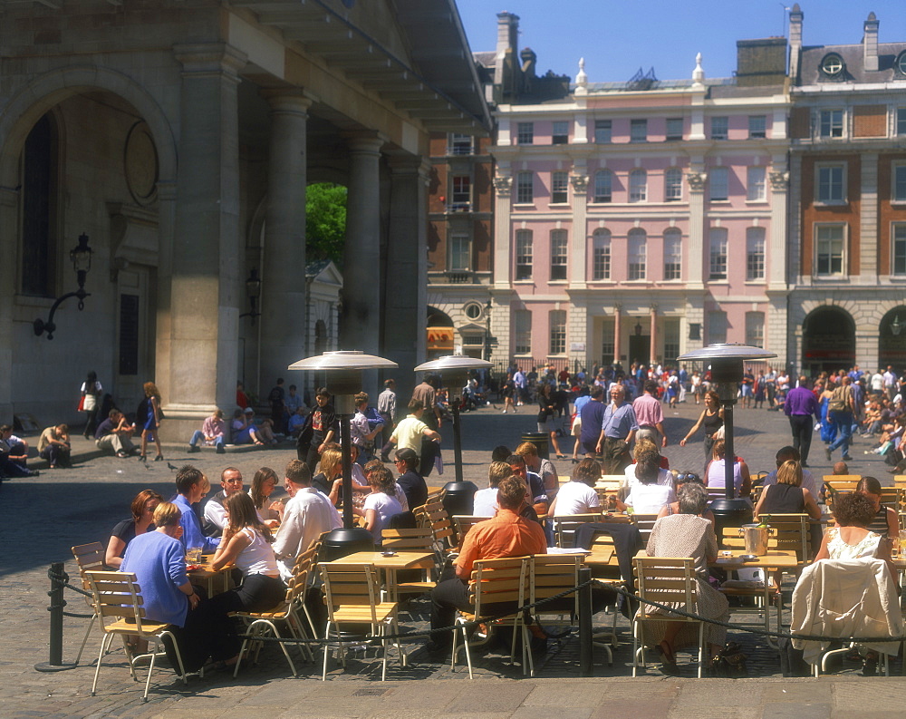 Pavement cafe, Covent Garden, London, England, United Kingdom, Europe