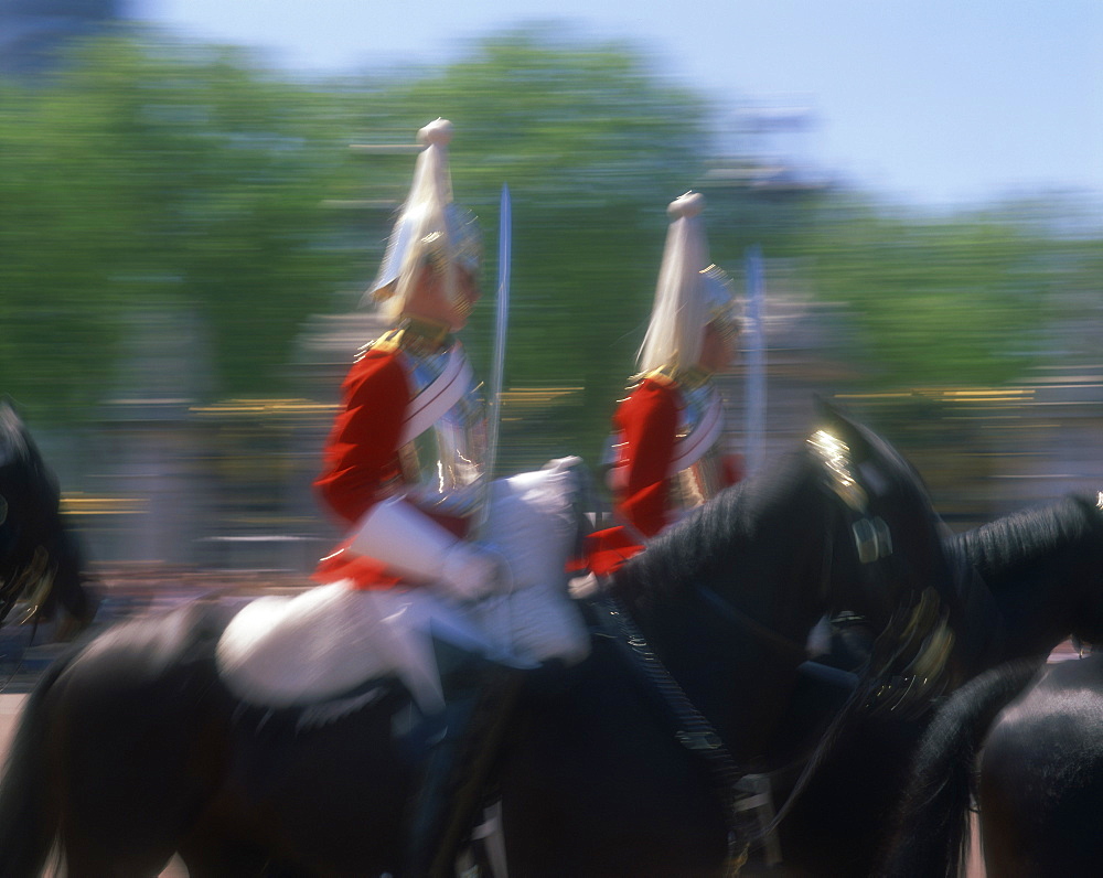 Changing the Guards, Buckingham Palace, London, England, United Kingdom, Europe