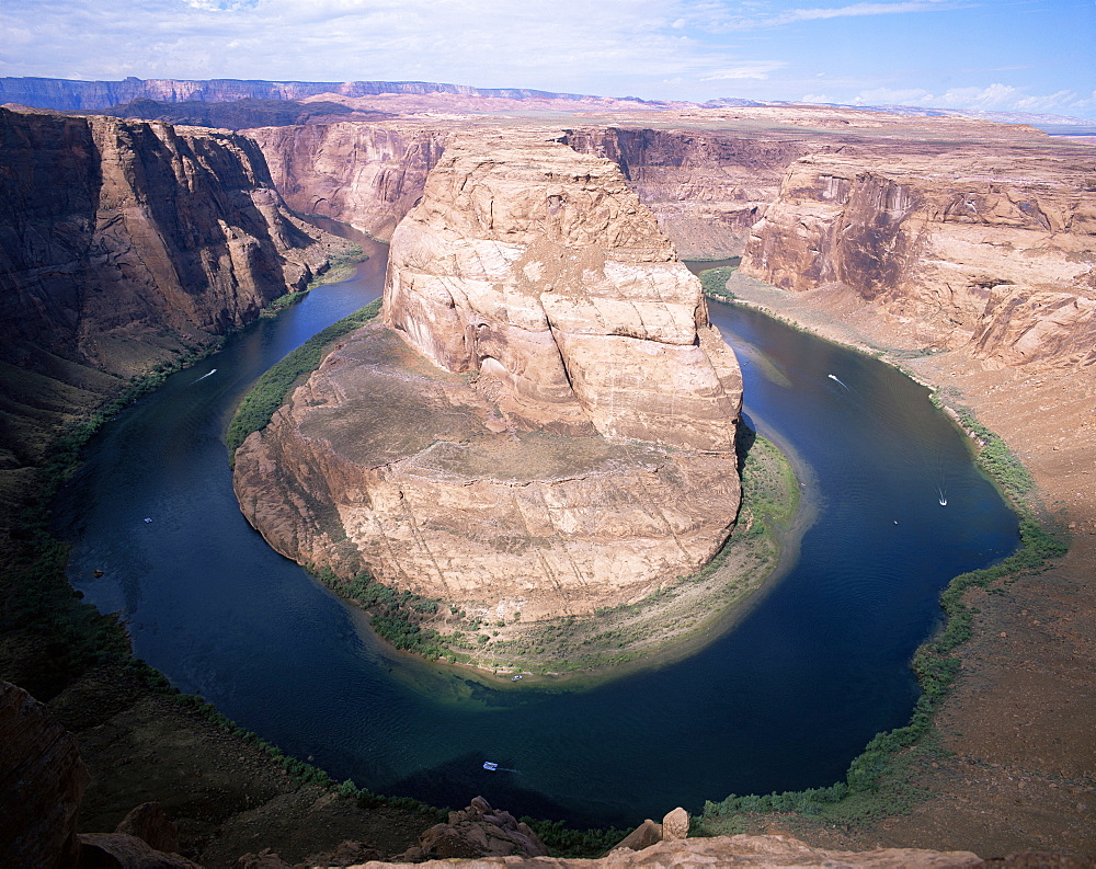 Colorado River, Horseshoe Point, Page, Arizona, United States of America, North America