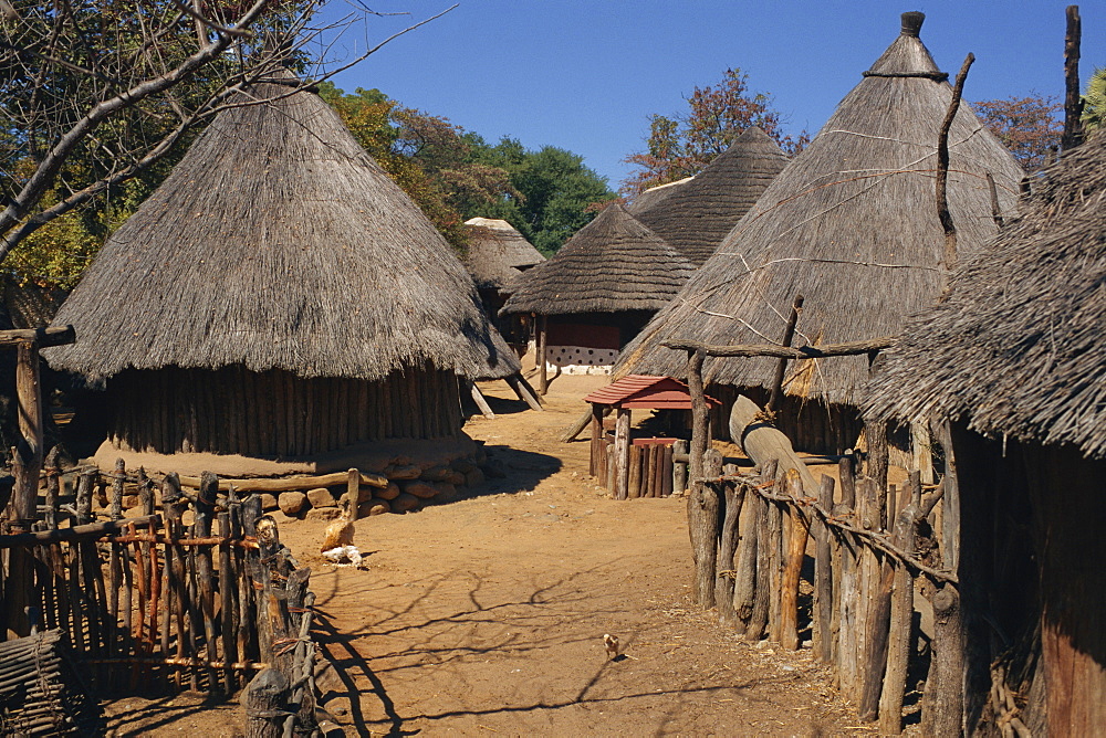 Falls craft village, Victoria Falls, Zimbabwe, Africa