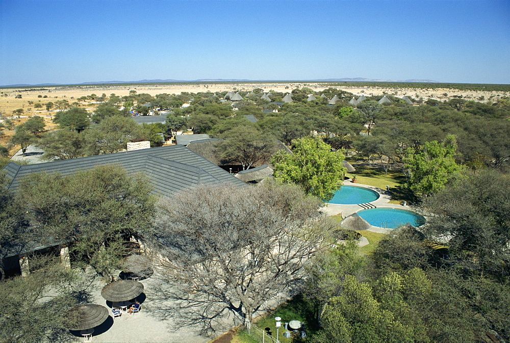 Okaukuejo Camp, Etosha National Park, Namibia, Africa