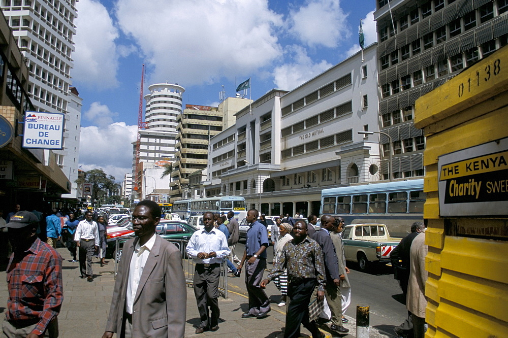 Moi Avenue, Nairobi, Kenya, East Africa, Africa