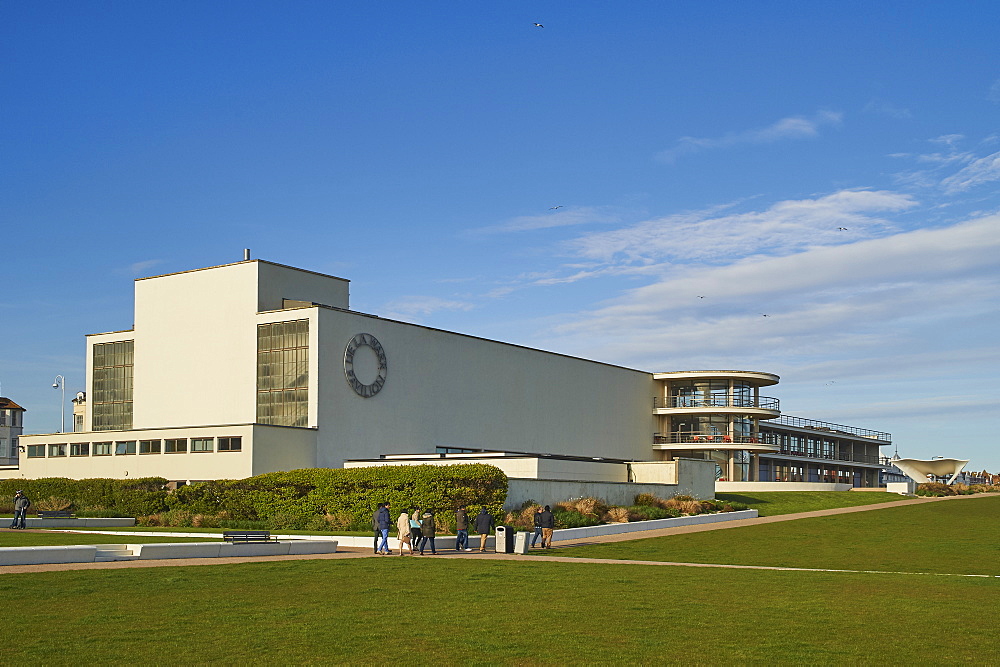 De La Warr Pavilion, an Art Deco building, Bexhill-on-Sea, East Sussex, England, United Kingdom, Europe