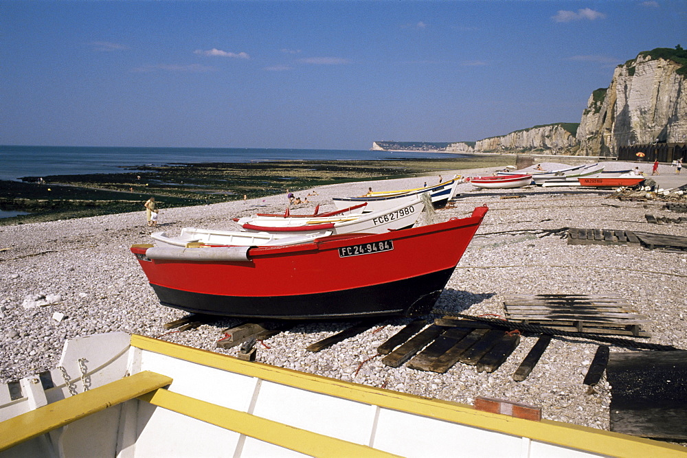 Yport, Seine-mme, Basse Normandie (Normandy), France, Europe