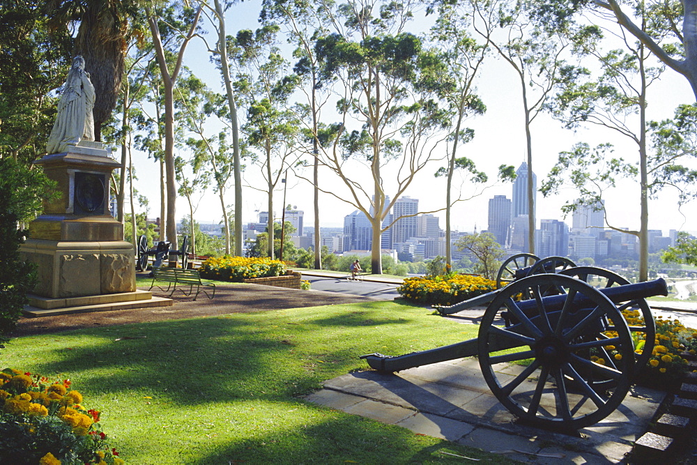 Perth from City Park, Western Australia, Australia