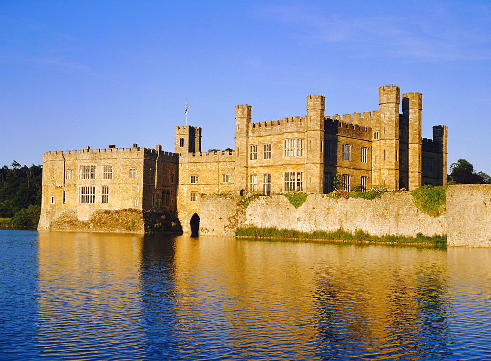 Leeds Castle, near Maidstone, Kent, England