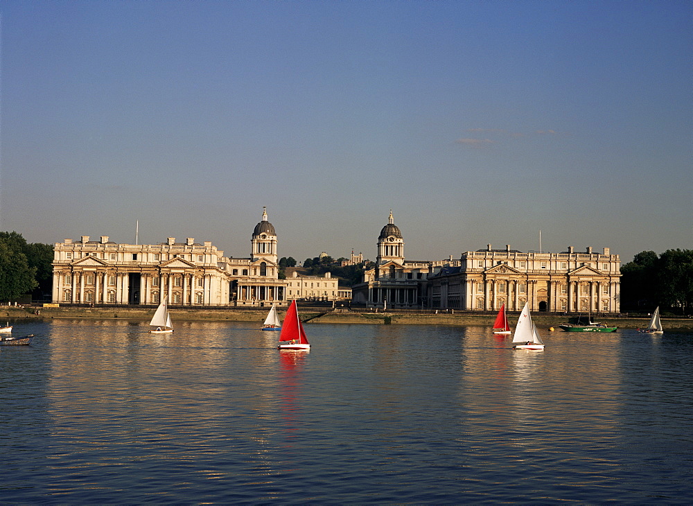 Royal Naval College, Greenwich, UNESCO World Heritage Site, London, England, United Kingdom, Europe