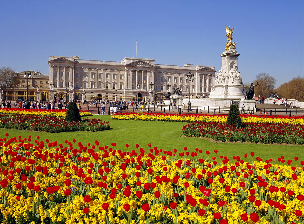 Buckingham Palace, London, England, UK