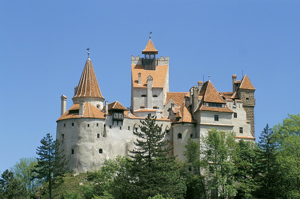 Bran Castle (Dracula's castle), Transylvania, Romania, Europe