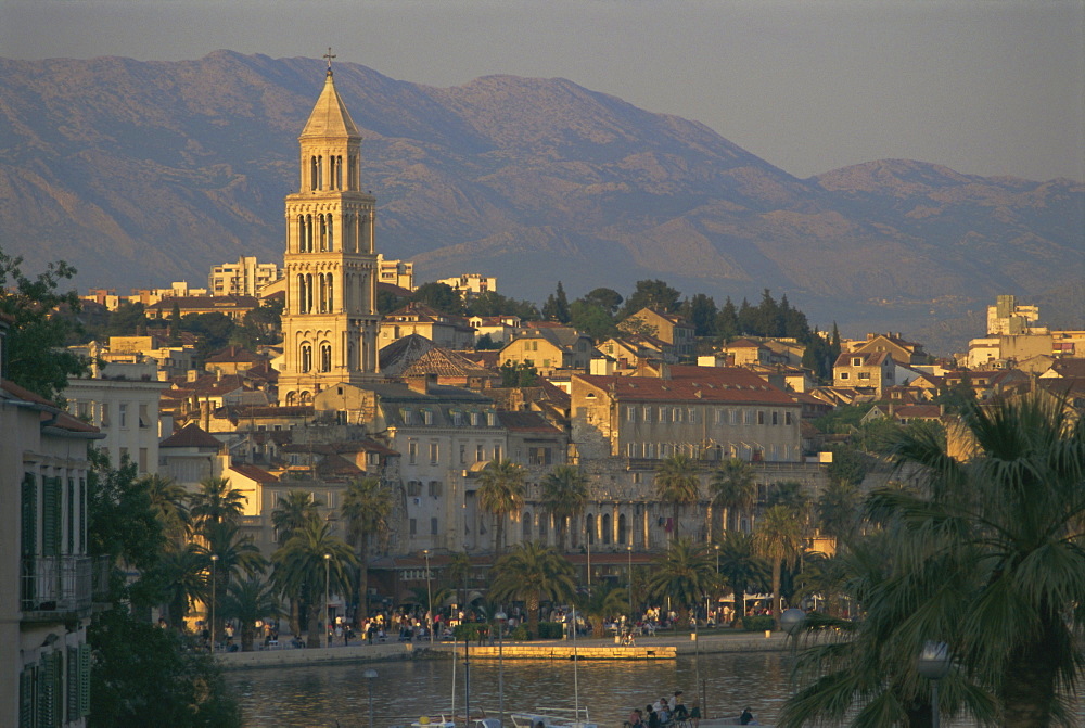 Town skyline, Split, Croatia, Europe