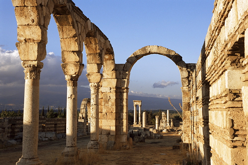 Aanjar, Umayyad remains, Bekaa Valley, Lebanon, Middle East