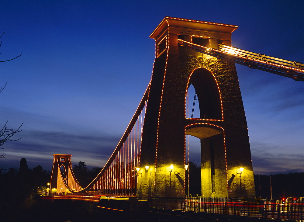 Clifton Suspension Bridge, Bristol, Avon, England, UK, Europe