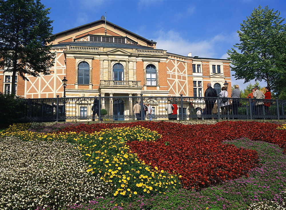 Wagner Spielhaus, Bayreuth, Bavaria, Germany, Europe