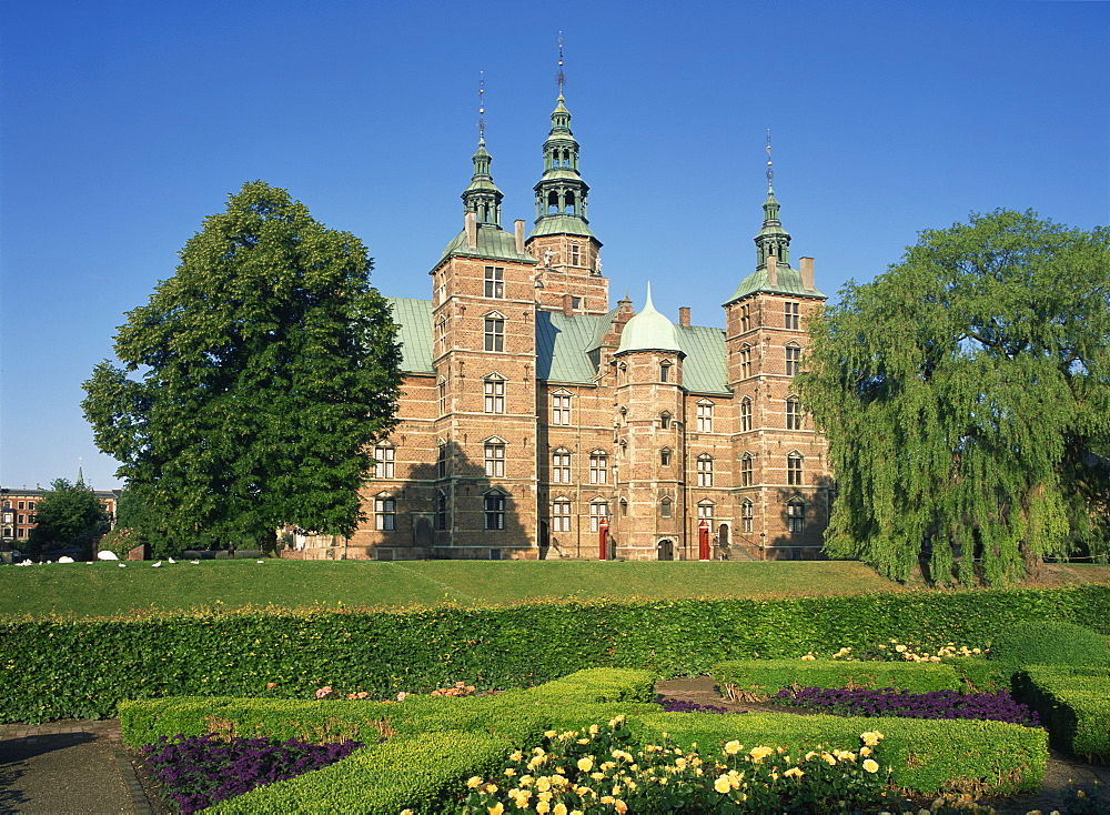 Rosenborg Slot castle, Copenhagen, Denmark, Europe