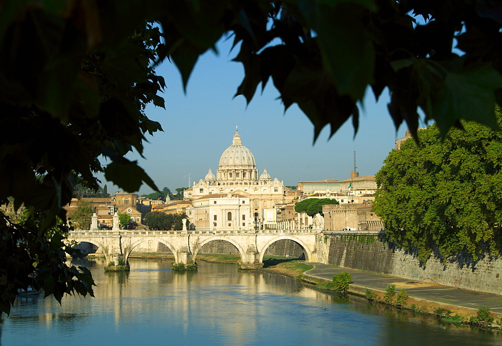 Italy, Rome, Vatican and Ponte Sant' Angelo