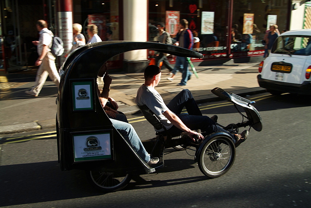 UK, London, pedicab