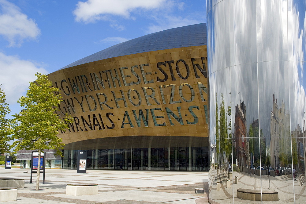 Millennium Centre, Cardiff, Wales (Cymru), United Kingdom, Europe