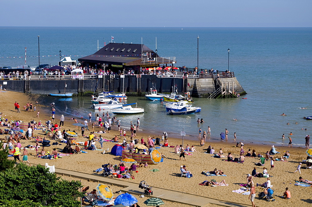 Viking Bay beach, Broadstairs, Kent, England, United Kingdom, Europe