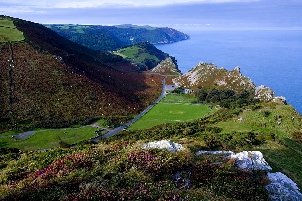 Valley of Rocks, Lynton, Devon, England, United Kingdom, Europe