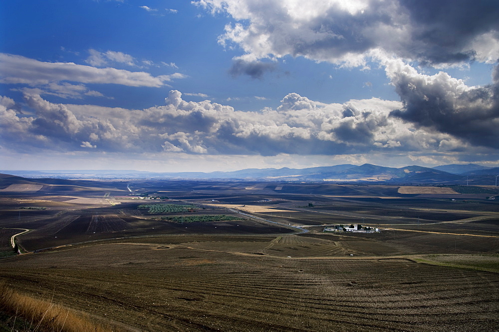 Lucera landscape, Puglia, Italy, Europe