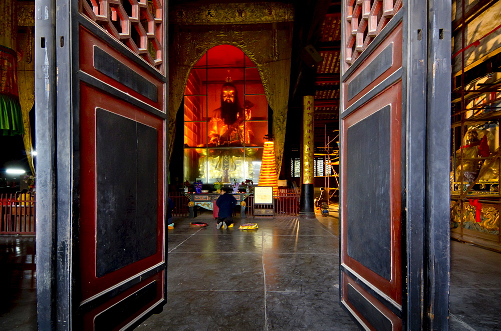 Qingyang Gong monastery temple complex, Chengdu, Sichuan, China, Asia