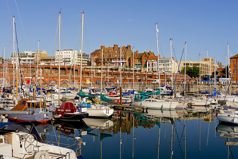 Ramsgate harbour, Thanet, Kent, England, United Kingdom, Europe