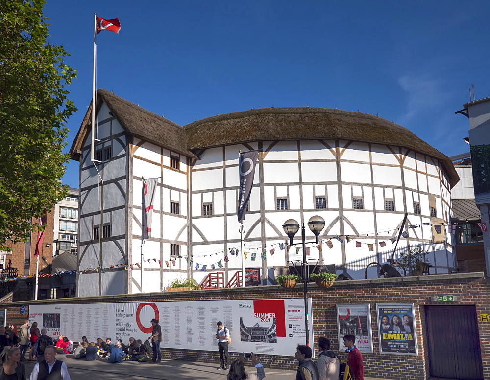 Globe Theatre, South Bank, London, England, United Kingdom, Europe