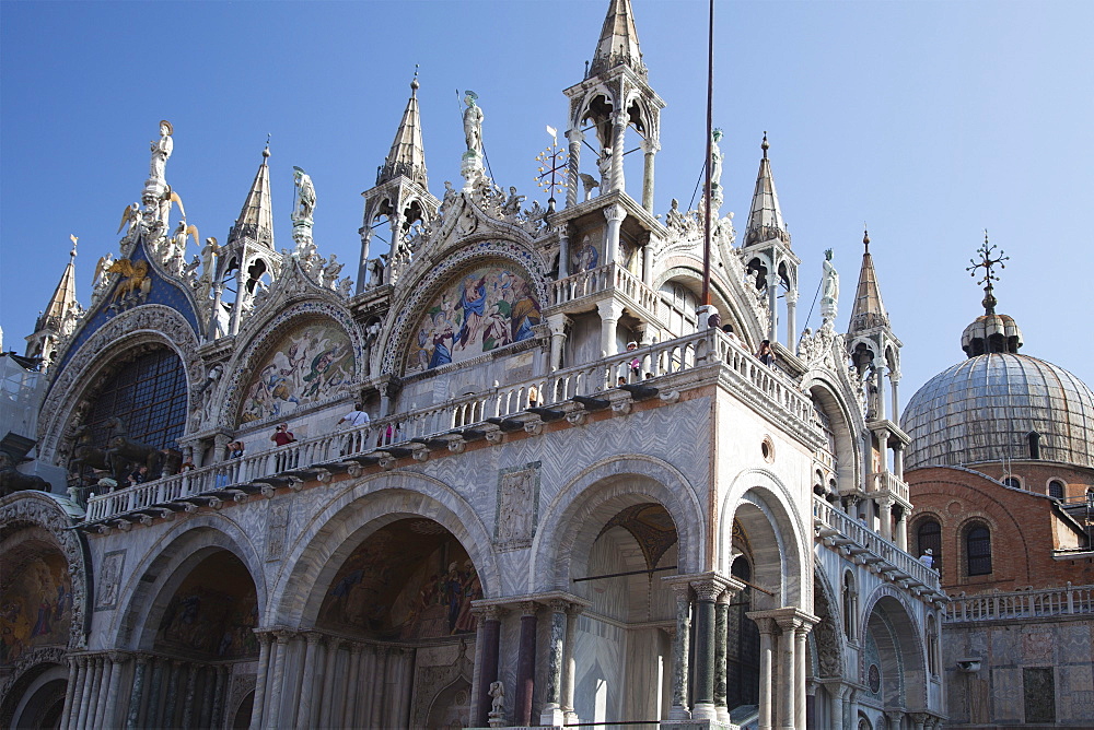 St. Mark's Basilica, Venice, UNESCO World Heritage Site, Veneto, Italy, Europe