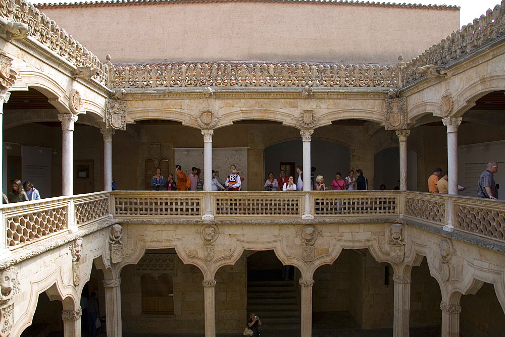 Public library building, Salamanca, Castilla y Leon, Spain, Europe