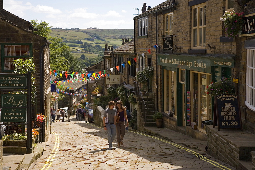 Haworth, Bronte Country, West Yorkshire, England, United Kingdom, Europe