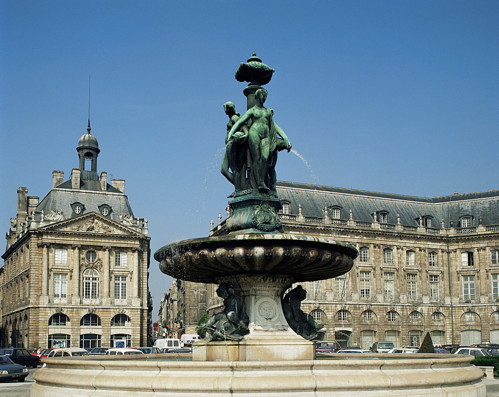 Monument aux Girondins, Bordeaux, Aquitaine, France, Europe