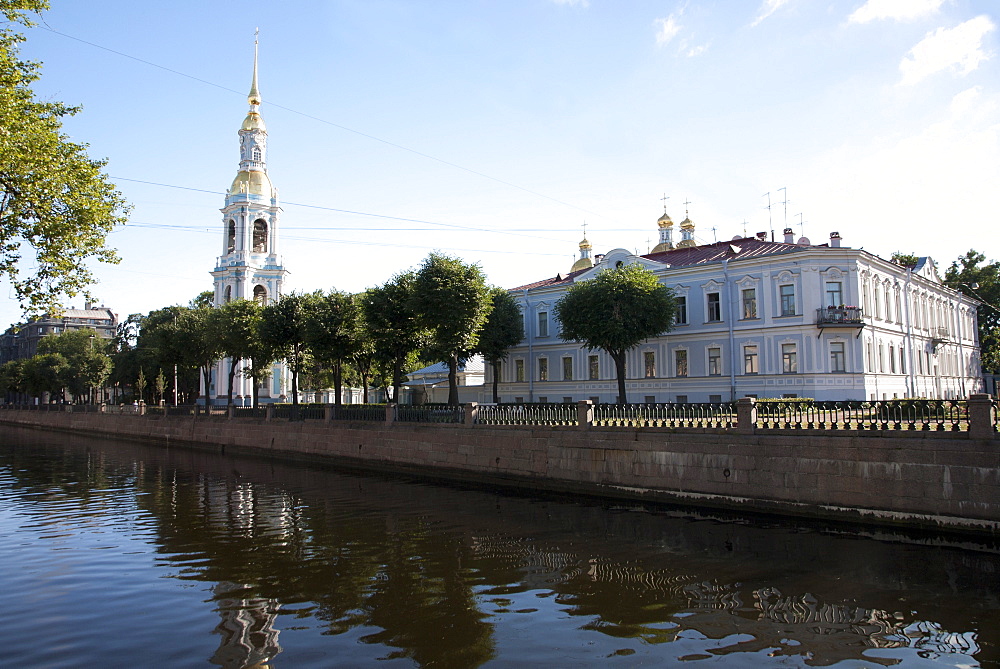 Smolny Cathedral, St. Petersburg, Russia, Europe