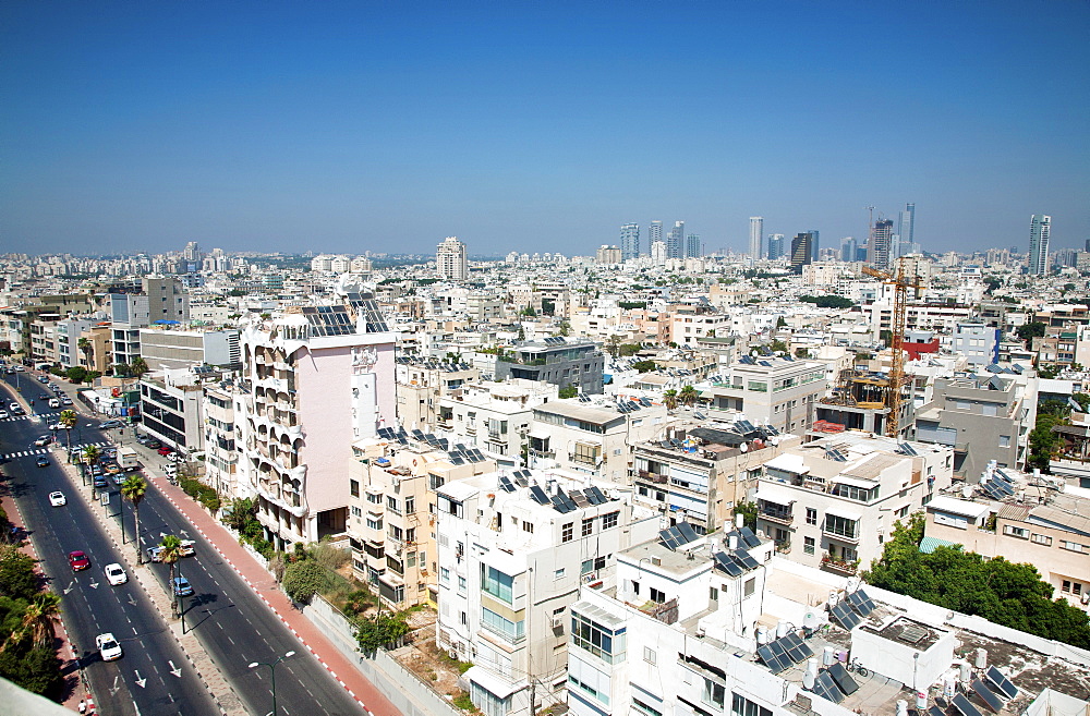 Hayarkon Street, Tel Aviv City Centre, Tel Aviv, Israel, Middle East 