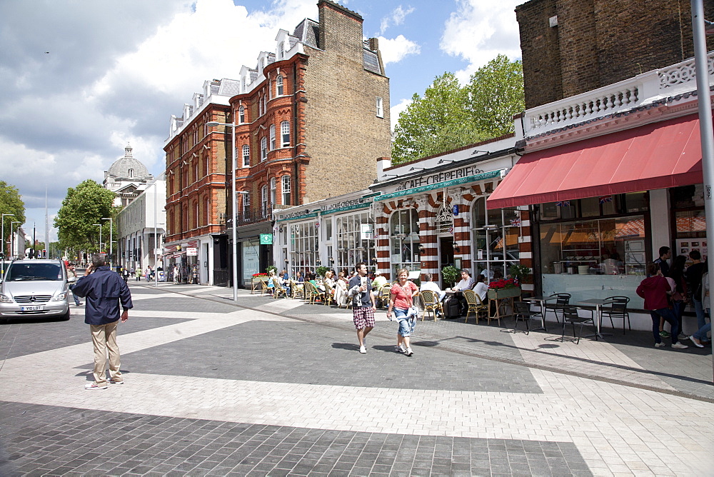 Restaurants around South Kensington Station, Kensington, London, England, United Kingdom, Europe