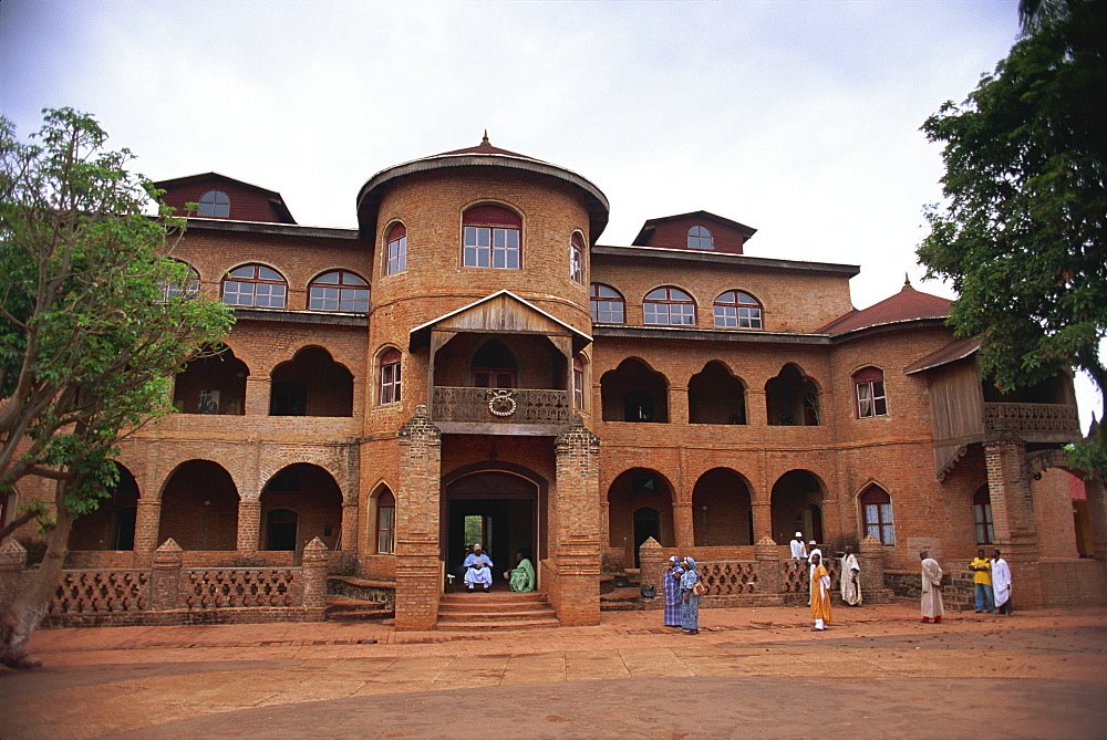 Sultan's Palace as he holds court, Foumban, Western Cameroun, West Africa, Africa