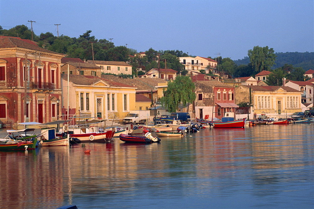 Gaios Harbour, Paxos, Greek Islands, Greece, Europe